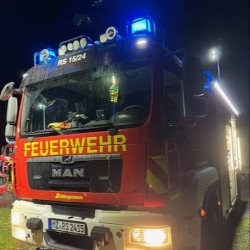 Rauchentwicklung aus Gebäude